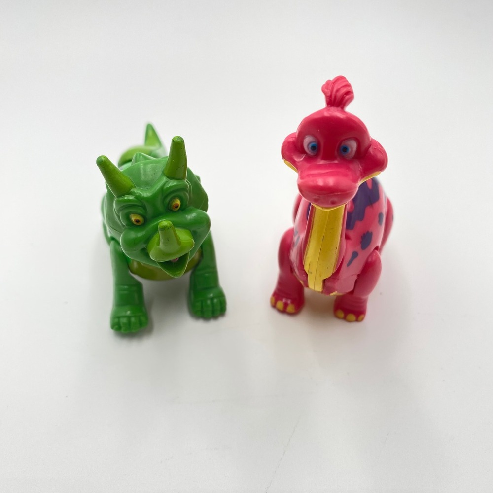 Downtown Disney Cafe T-Rex‎ Dinosaur Toys Figures 2017 lot of 2 TREX Cake Topper